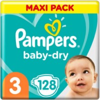 Photos - Nappies Pampers Active Baby-Dry 3 / 128 pcs 
