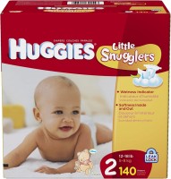 Photos - Nappies Huggies Little Snugglers 2 / 140 pcs 
