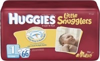 Photos - Nappies Huggies Little Snugglers 1 / 66 pcs 
