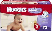 Photos - Nappies Huggies Little Movers 3 / 72 pcs 