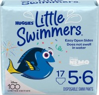 Photos - Nappies Huggies Little Swimmers 5-6 / 17 pcs 