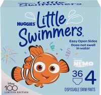 Photos - Nappies Huggies Little Swimmers 4 / 36 pcs 