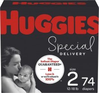 Photos - Nappies Huggies Special Delivery 2 / 74 pcs 