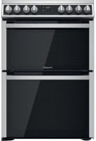 Photos - Cooker Hotpoint-Ariston HDM67V8D2CX/UK stainless steel