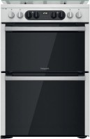 Photos - Cooker Hotpoint-Ariston HDM67G8C2CX/UK stainless steel