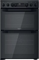 Photos - Cooker Hotpoint-Ariston HDM67V9CMB/UK black