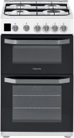 Photos - Cooker Hotpoint-Ariston HD5G00CCW/UK white