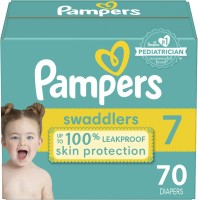 Photos - Nappies Pampers Swaddlers 7 / 70 pcs 
