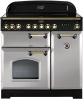 Photos - Cooker Rangemaster CDL90EIRP/B silver