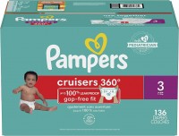 Nappies Pampers Cruisers 360 3 / 136 pcs 