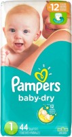 Photos - Nappies Pampers New Baby-Dry 1 / 44 pcs 