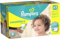 Photos - Nappies Pampers Swaddlers 6 / 144 pcs 