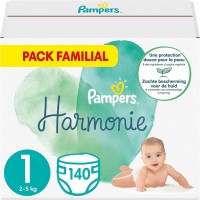 Photos - Nappies Pampers Harmonie 1 / 140 pcs 