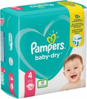 Photos - Nappies Pampers Active Baby-Dry 4 / 26 pcs 