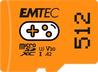 Photos - Memory Card Emtec microSD UHS-I U3 V30 A1/A2 Gaming 512 GB