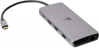 Card Reader / USB Hub IOGEAR USB-C Triple HD Compact Dock w/ PD 3.0 