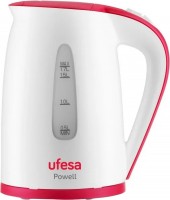 Photos - Electric Kettle Ufesa Powell 2200 W 1.7 L  white