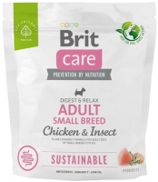 Photos - Dog Food Brit Care Adult Small Chicken/Insect 