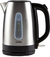 Photos - Electric Kettle Domo DO496WK 2200 W 1.7 L  stainless steel