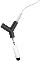 Photos - Stylus Pen Hama 2-in-1 Stylus with Y-Jack 