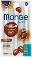 Photos - Dog Food Monge Gift Adult Lamb with Chestnut 45 g 3