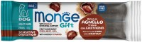 Photos - Dog Food Monge Gift Meat Bars Adult Lamb with Chestnut 40 g 2