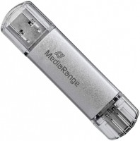 USB Flash Drive MediaRange USB 3.0 Combo Flash Drive, with USB Type-C 128 GB