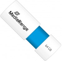 Photos - USB Flash Drive MediaRange USB 2.0 Flash Drive with Slide Mechanism 64 GB