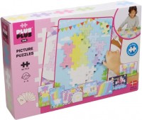 Photos - Construction Toy Plus-Plus Big Picture Puzzle Pastel (60 pieces) 3281 