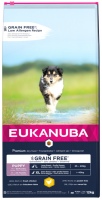 Photos - Dog Food Eukanuba Grain Free Puppy Large Breed Chicken 12 kg 