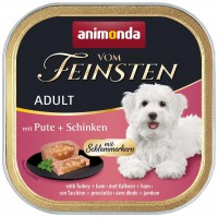 Photos - Dog Food Animonda Vom Feinsten Adult Turkey/Ham 150 g 1