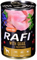 Photos - Dog Food Rafi Adult Grain Free Quail Canned 