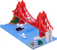 Photos - Construction Toy Nanoblock Golden Gate Bridge NBH_116 