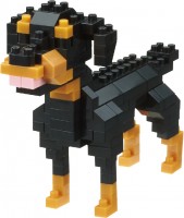 Photos - Construction Toy Nanoblock Rottweiler NBC_263 