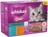 Photos - Cat Food Whiskas Duo Surf/Turf in Jelly  48 pcs