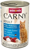 Photos - Cat Food Animonda Adult Carny Beef/Cod with Parsley Roots  400 g