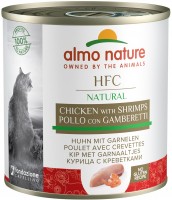 Photos - Cat Food Almo Nature HFC Natural Chicken/Shrimps  280 g 6 pcs