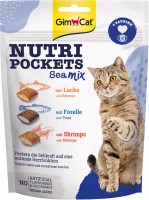 Photos - Cat Food GimCat Nutri Pockets Sea Mix  3 pcs