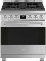 Photos - Cooker Smeg Professional SPR30UGMX stainless steel