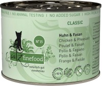 Photos - Cat Food Catz Finefood Classic Canned Chicken/Pheasant 200 g  12 pcs