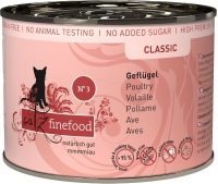 Photos - Cat Food Catz Finefood Classic Canned Poultry  200 g