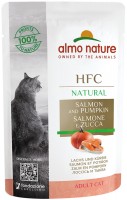Photos - Cat Food Almo Nature HFC Natural Salmon/Pumpkin 55 g 