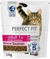 Photos - Cat Food Perfect Fit Adult Sterile Salmon 1.4 kg 