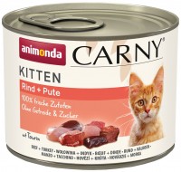 Photos - Cat Food Animonda Kitten Carny Beef/Turkey  200 g