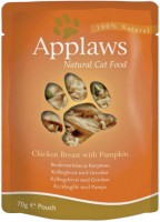 Photos - Cat Food Applaws Adult Pouch Chicken Breast/Pumpkin  12 pcs