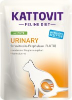 Photos - Cat Food Kattovit Urinary Pouch with Turkey  12 pcs