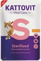 Photos - Cat Food Kattovit Vital Care Sterilised Chicken  6 pcs