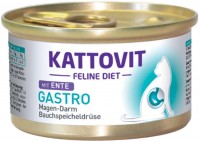 Photos - Cat Food Kattovit Gastro Canned with Duck  24 pcs