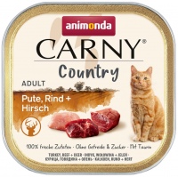 Photos - Cat Food Animonda Adult Carny Country Turkey/Beef/Deer  32 pcs