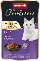 Photos - Cat Food Animonda Adult Vom Feinsten Game/Turkey Filet  18 pcs